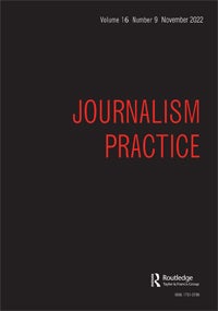 Journalism Practice journal cover